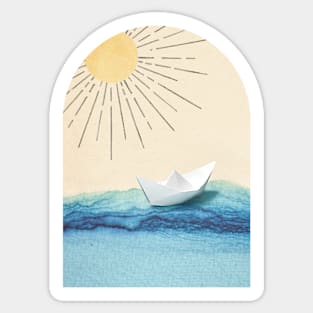 Arch-sunrise on the sea #20 Sticker